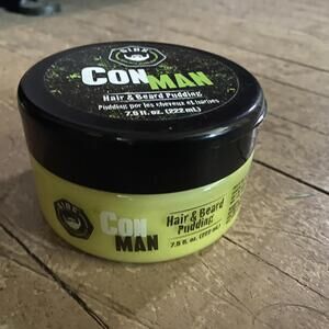 New GIBS Con Man Hair & Beard Pudding 7.5 oz